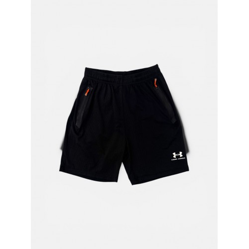 Under Armour Αθλητική Βερμούδα Μαύρη με Τσέπες